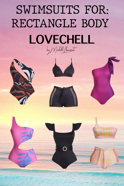 Swimwear For: Rectangle Body Shape